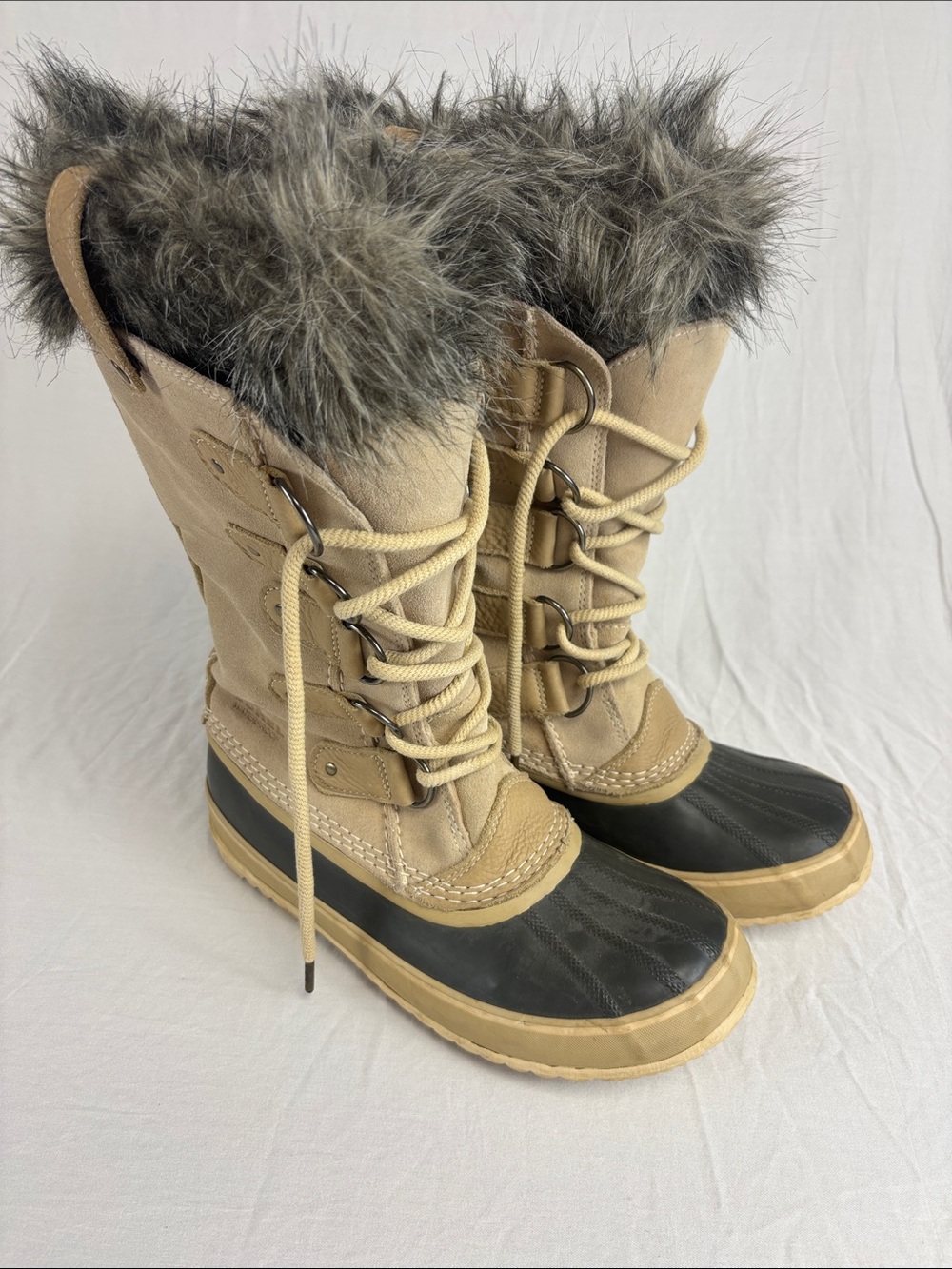 Sorel Joan of Arctic Waterproof Women’s Boots in Fawn Omega Taupe